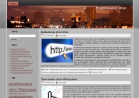 Projekty stron dla firm Warszawa
