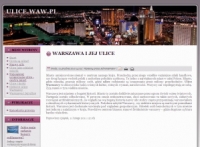 Ulice Warszawa